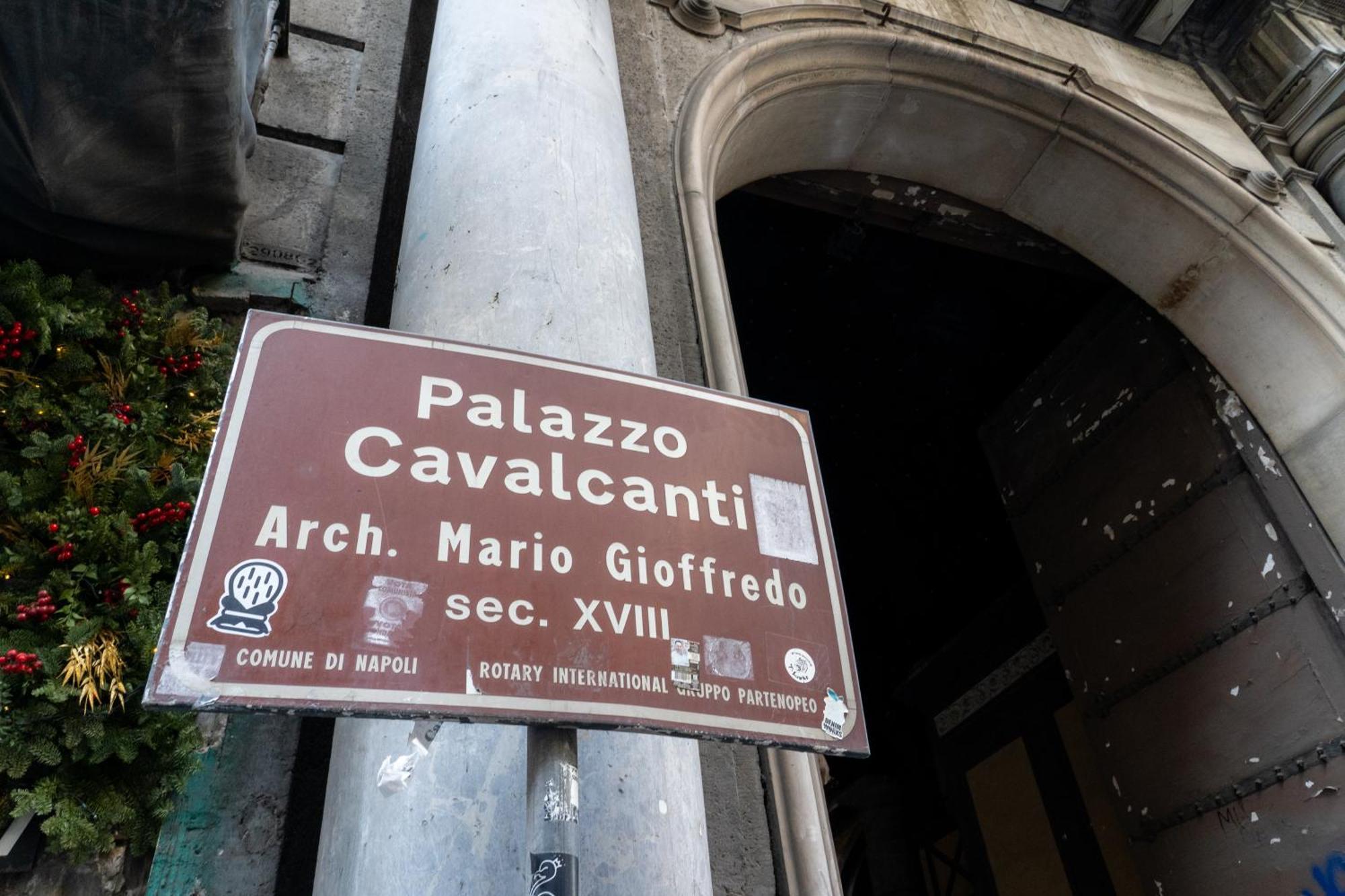נאפולי Domus Sibyllina, Palazzo Cavalcanti מראה חיצוני תמונה